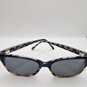 VERA BRADLEY Eyeglasses Frames ONLY Devin Mini Medallion Tortoise Blue 53-16-140